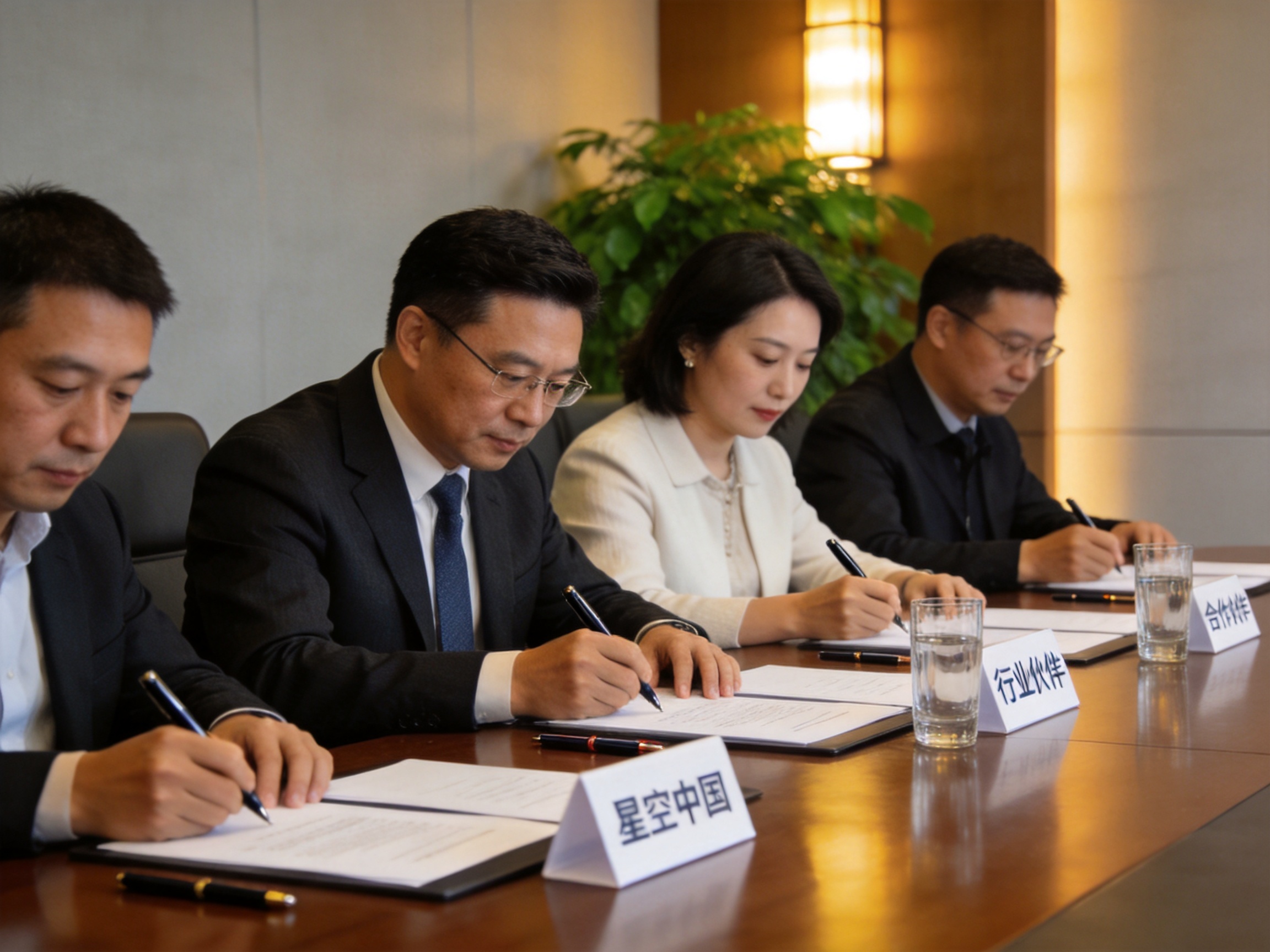 星空中国与多家行业伙伴签署战略合作协议，共同推进企业数字化生态建设